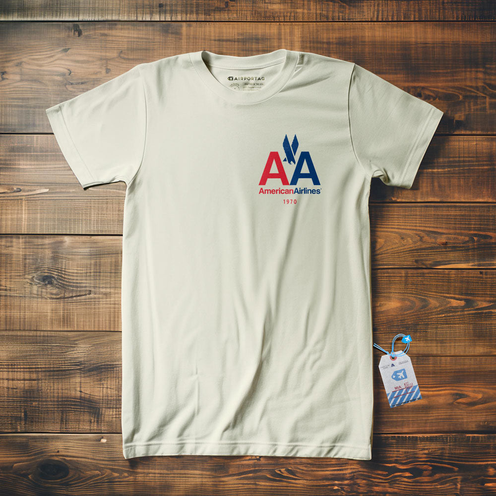 AA 70's pocket logo - T-Shirt