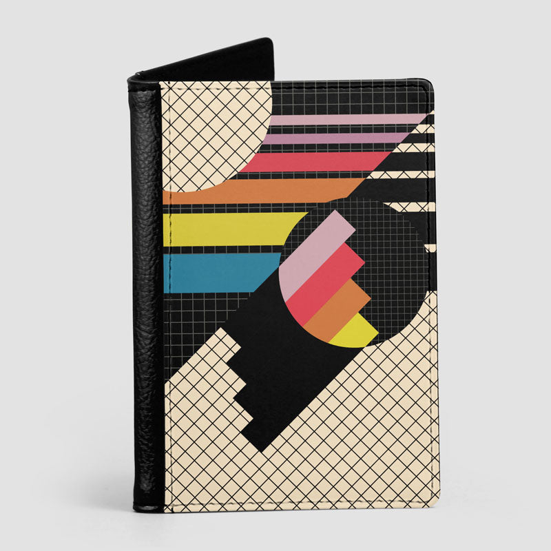 Abstract Grid - Passport Cover