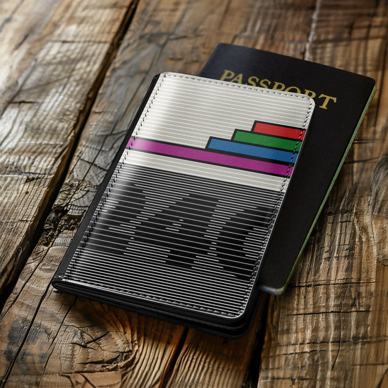 Abstract VHS Color - Passport Cover