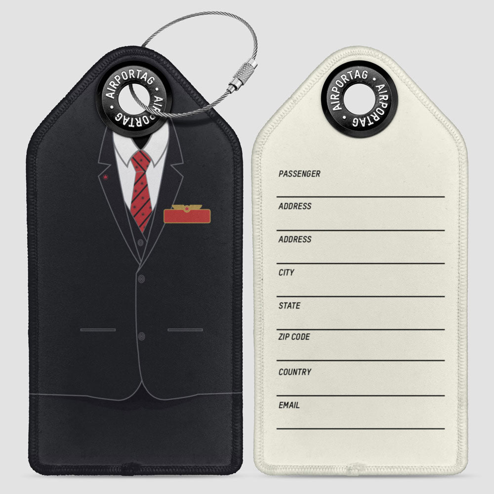 AC Male Cabin Crew Uniform - Luggage Tag