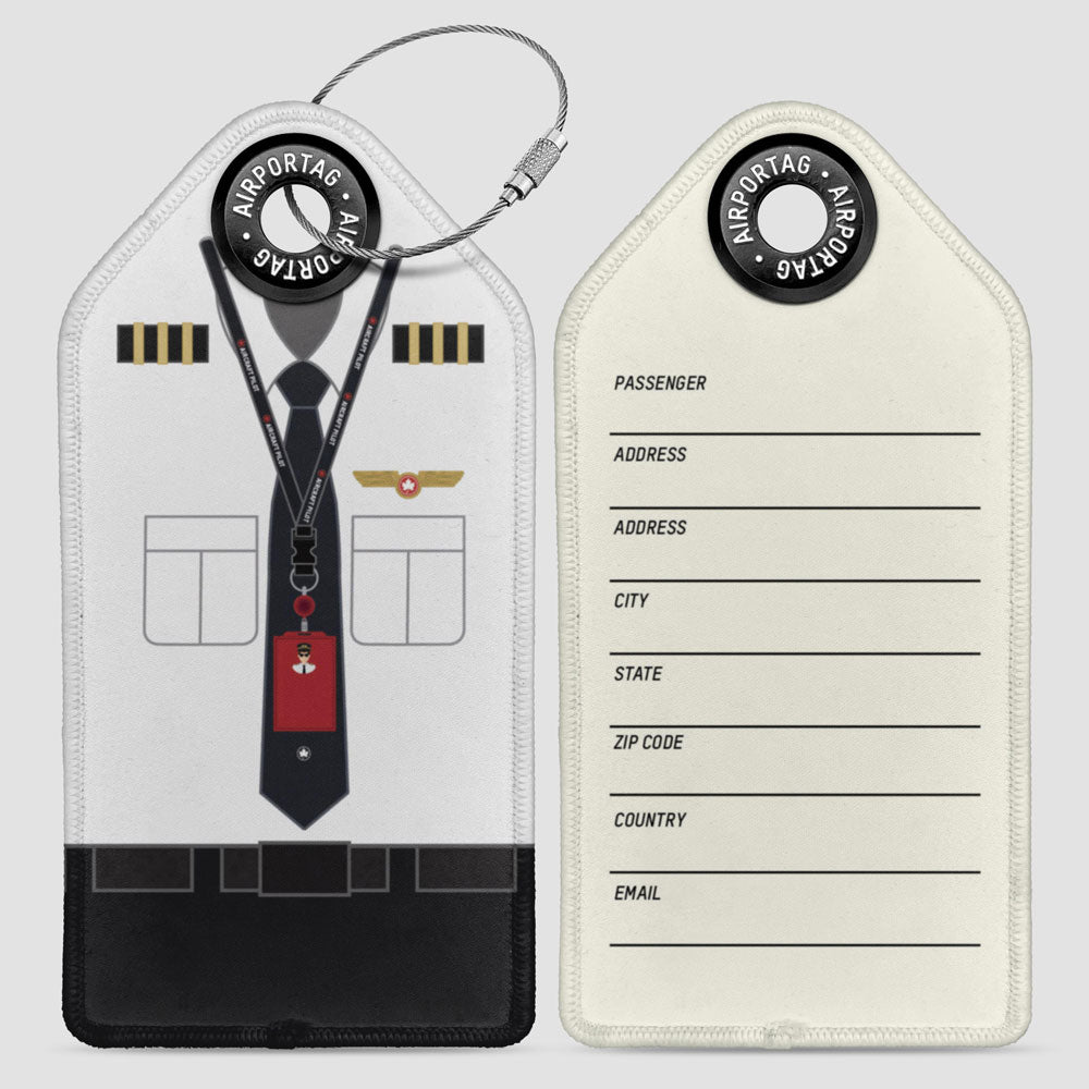 AC Pilot Uniform - Luggage Tag