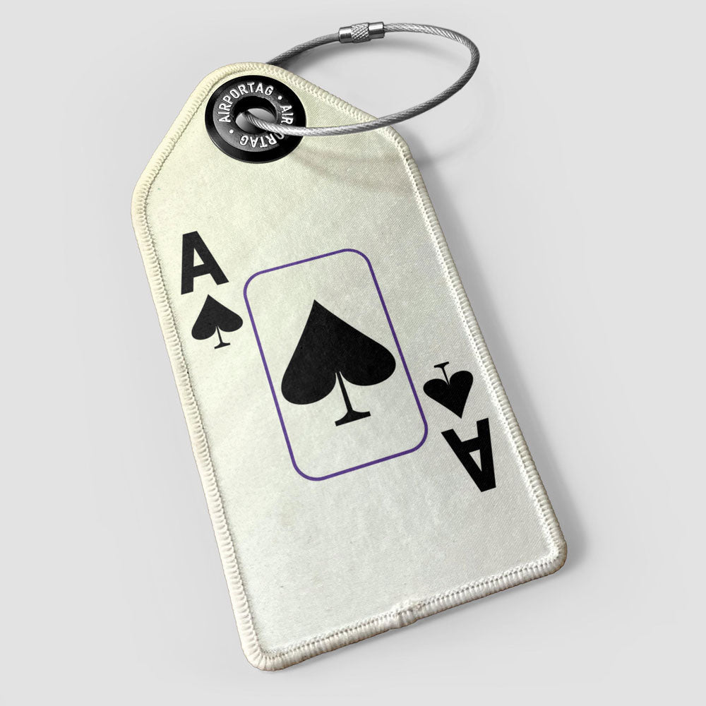 Ace of Spades - Luggage Tag