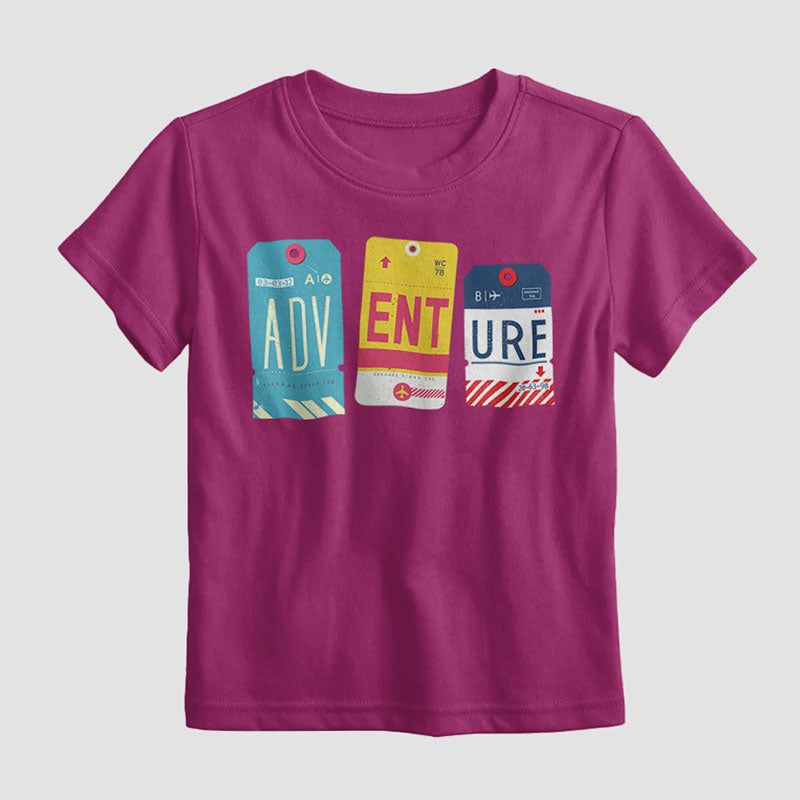 ADV ENT URE - Kids T-Shirt