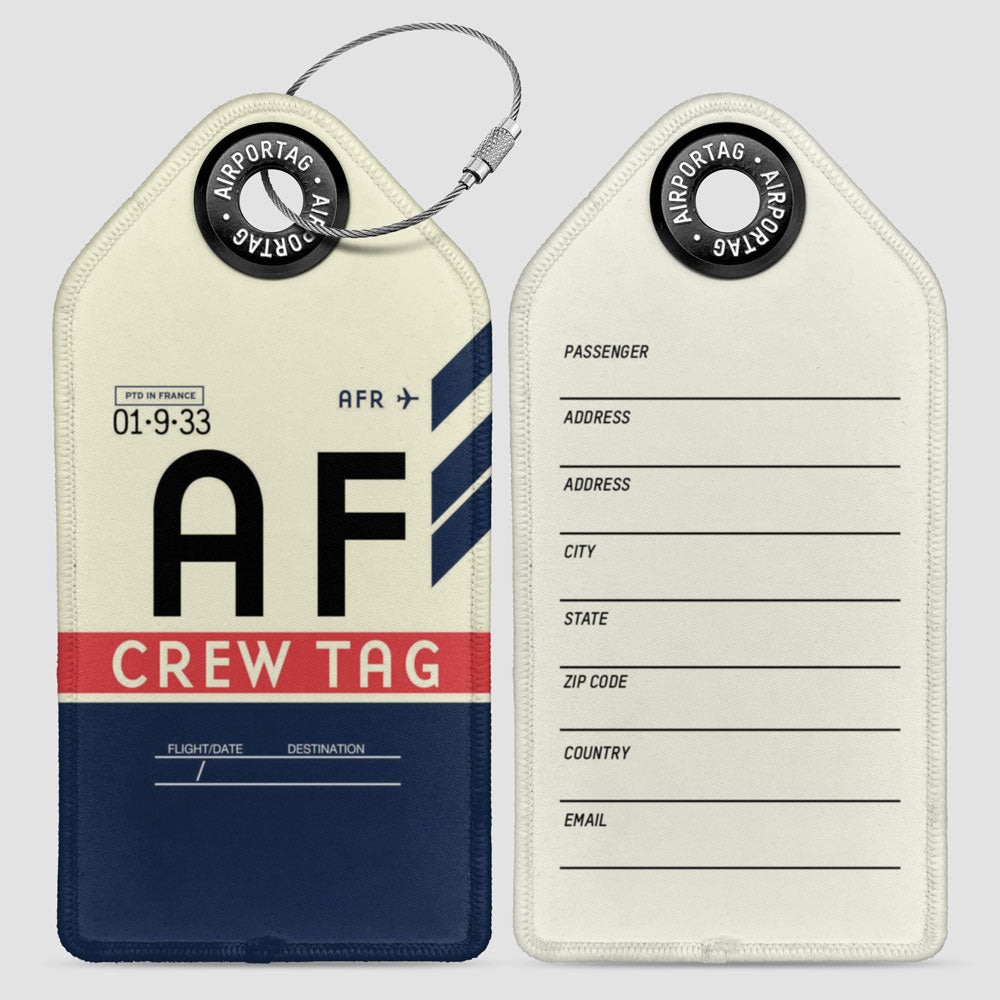 AF - Luggage Tag