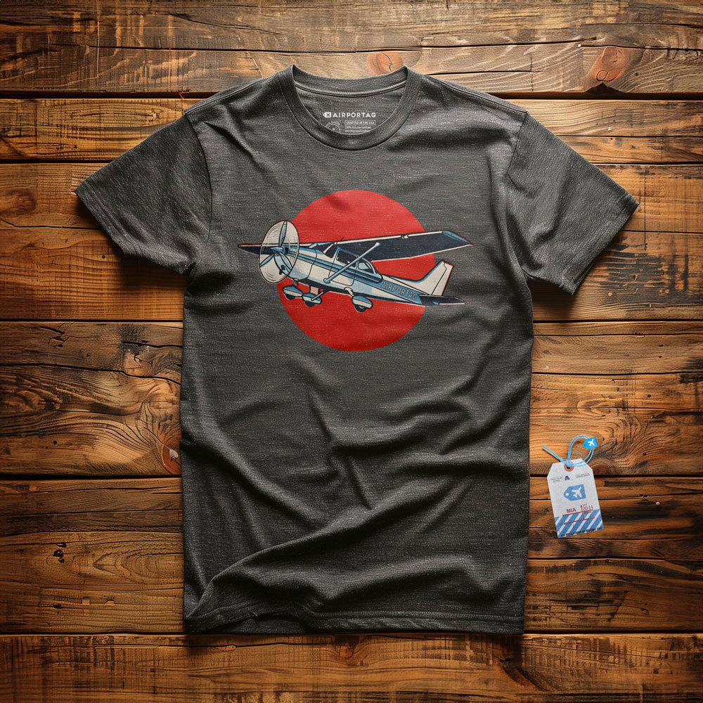 Riso Red Plane - T-Shirt