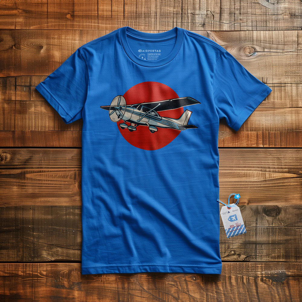 Riso Red Plane - T-Shirt