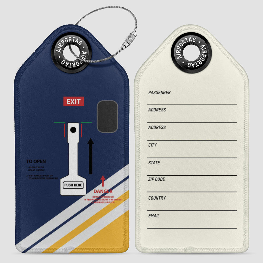 LH Door - Luggage Tag