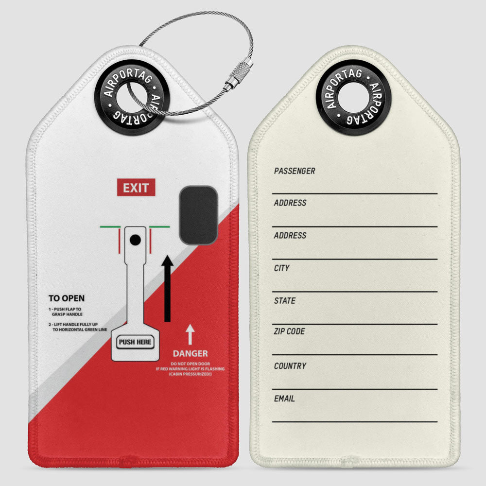 QF Door - Luggage Tag