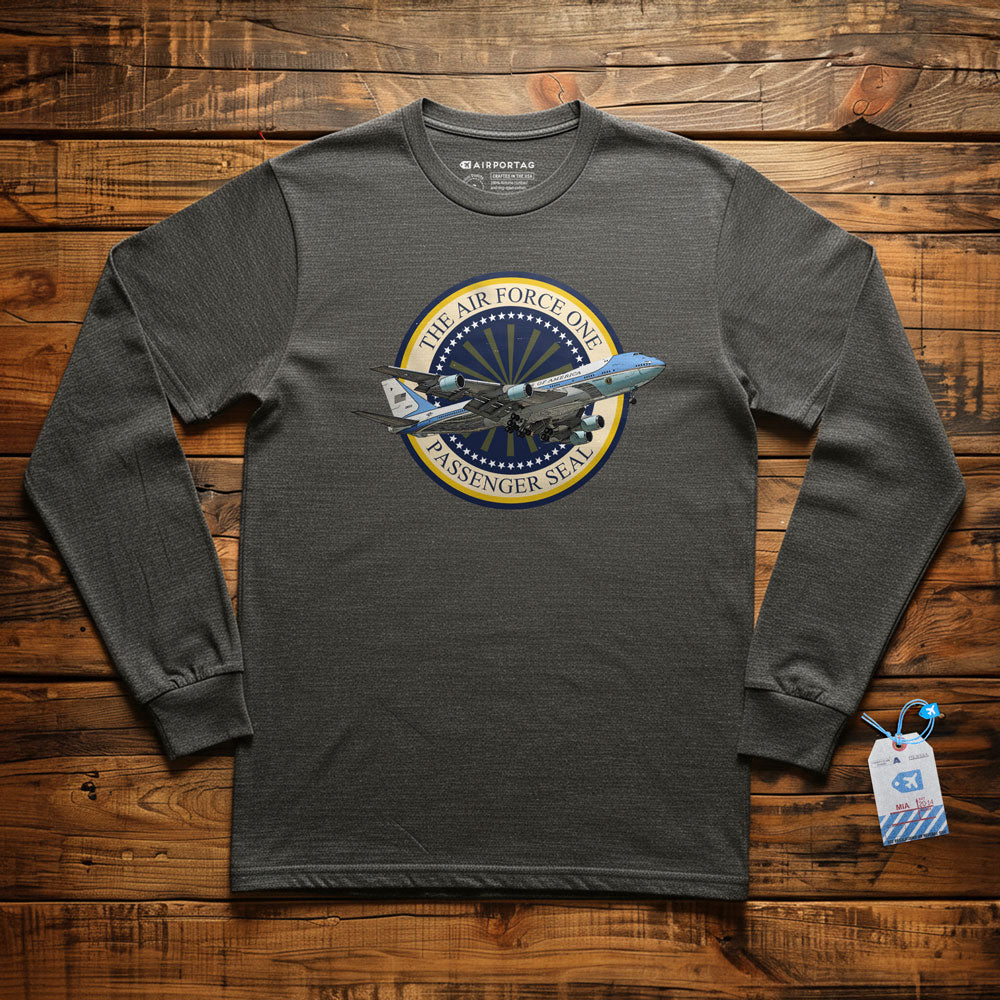 Air Force One Plane - Long Sleeve T-Shirt