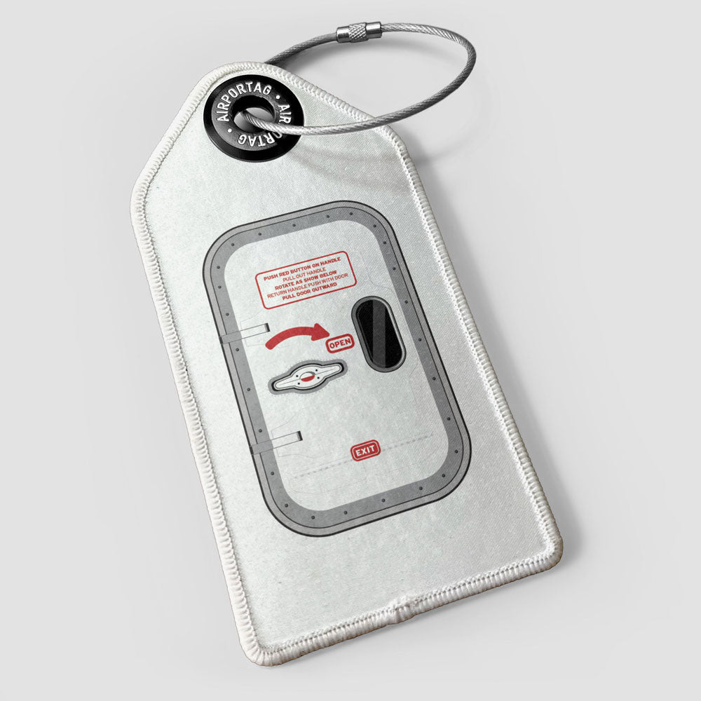Airplane Door - Luggage Tag