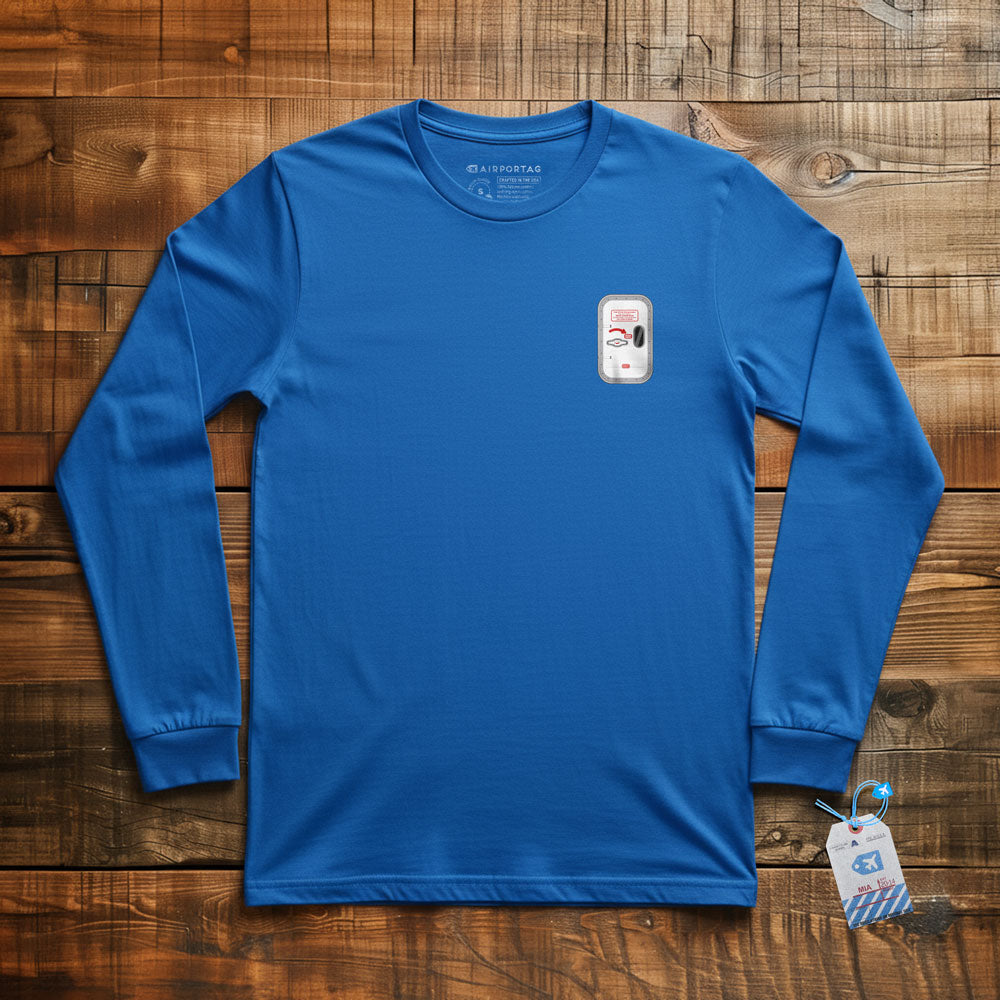 Airplane Door Tiny - Long Sleeve T-Shirt