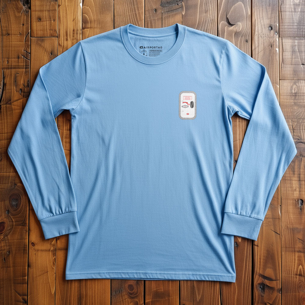 Airplane Door Tiny - Long Sleeve T-Shirt