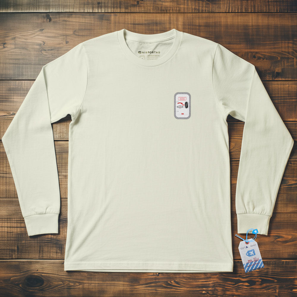 Airplane Door Tiny - Long Sleeve T-Shirt