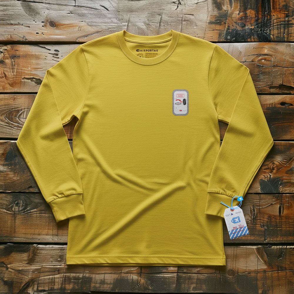 Airplane Door Tiny - Long Sleeve T-Shirt