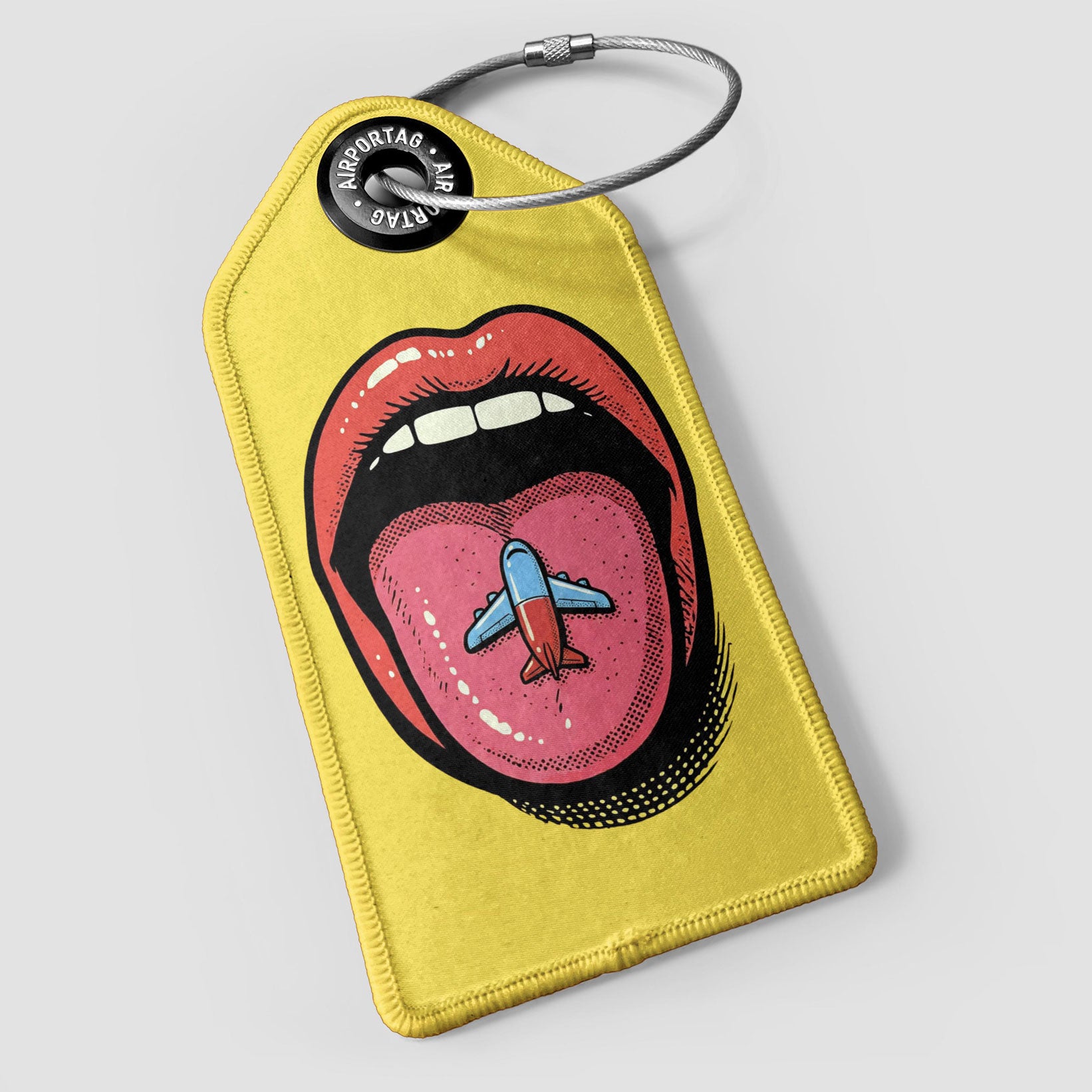 Plane Pill - Luggage Tag