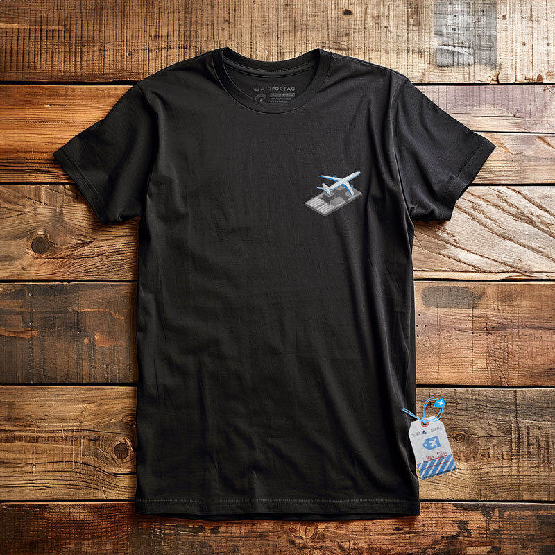 Airplane Runway Tiny - T-Shirt