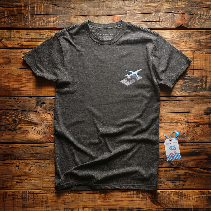 Airplane Runway Tiny - T-Shirt