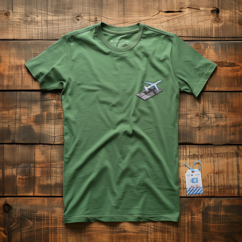 Airplane Runway Tiny - T-Shirt