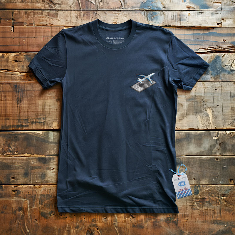 Airplane Runway Tiny - T-Shirt