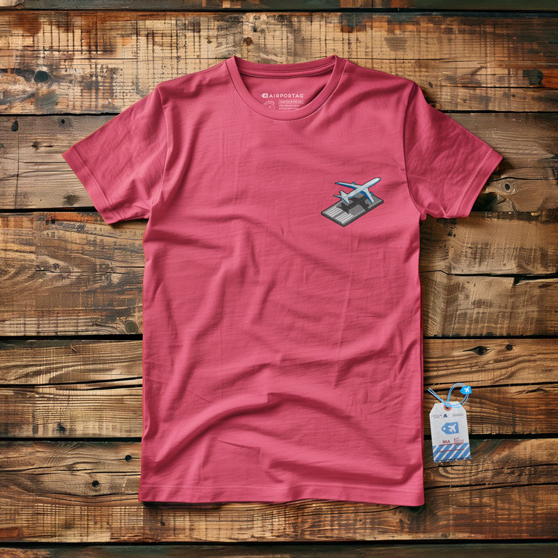 Airplane Runway Tiny - T-Shirt