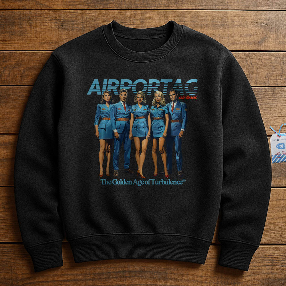 Airportag Airline Crew Turbulence - Sweatshirt