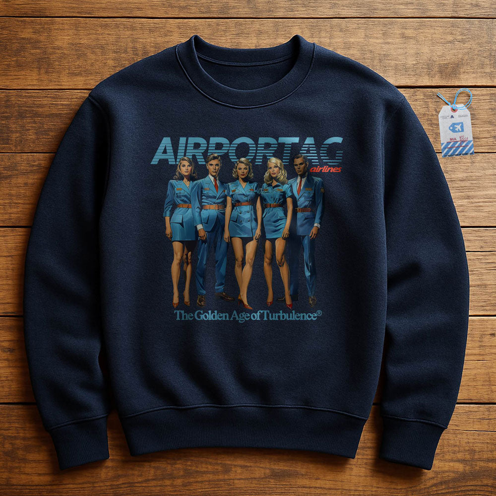 Airportag Airline Crew Turbulence - Sweatshirt