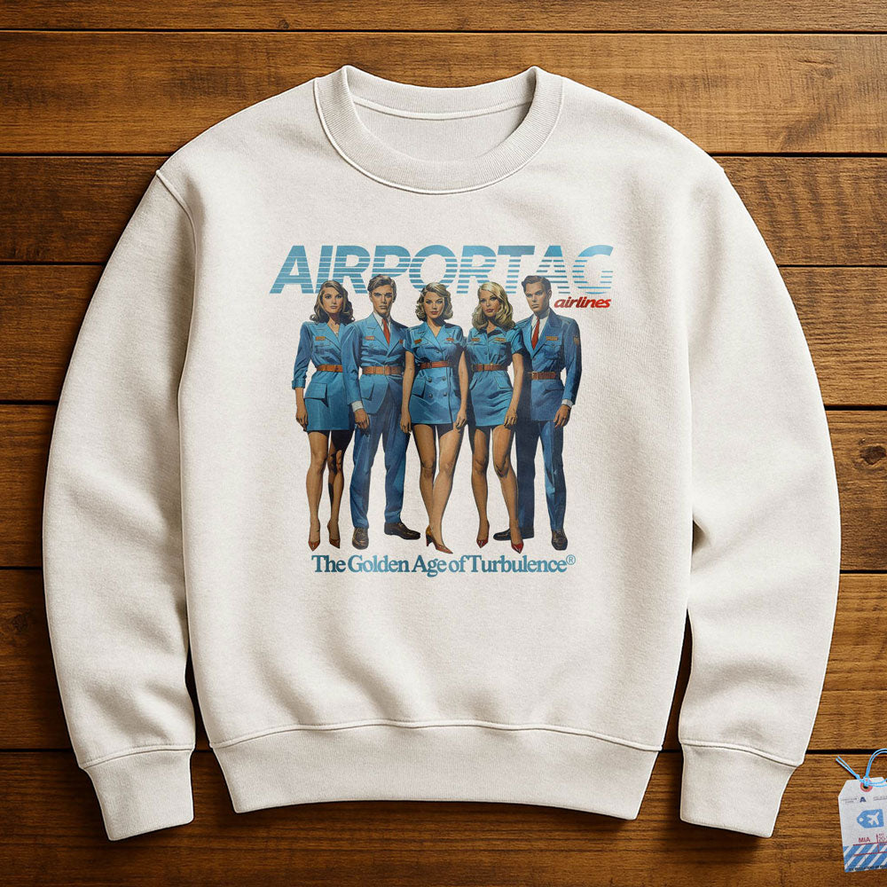 Airportag Airline Crew Turbulence - Sweatshirt