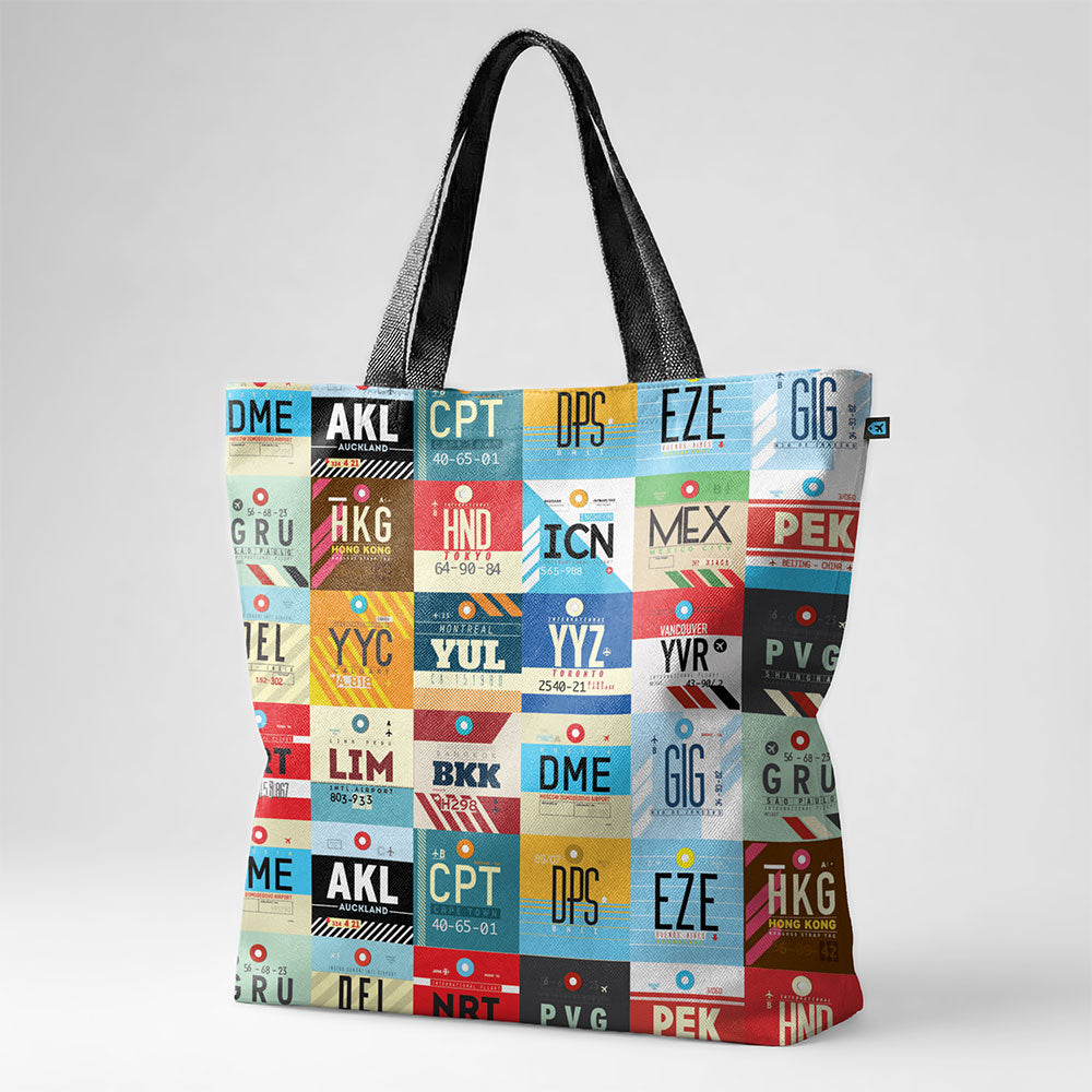 Worldwide Airports - Tote Bag