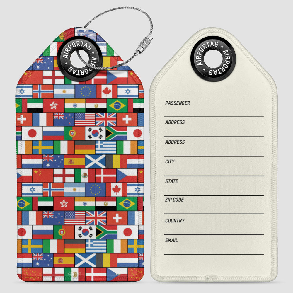 Flags - Luggage Tag