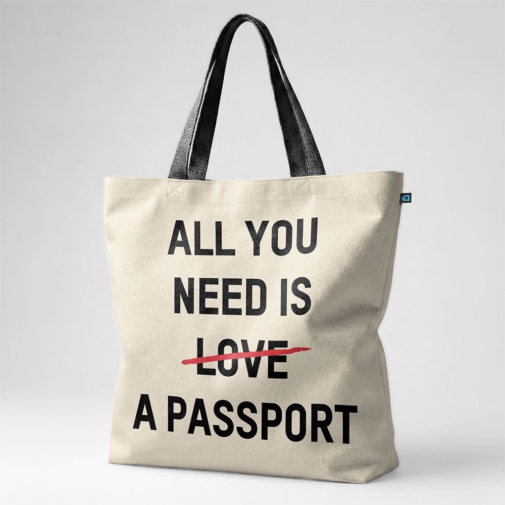 All You Need Is A Passport - Tote Bag