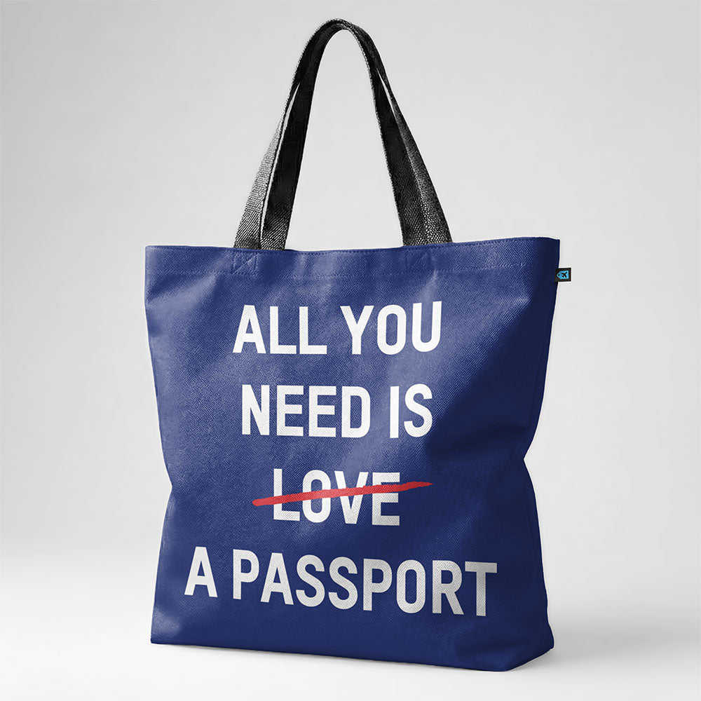 All You Need Is A Passport - Tote Bag