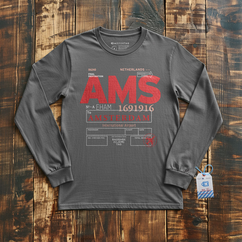 AMS Code - Long Sleeve T-Shirt
