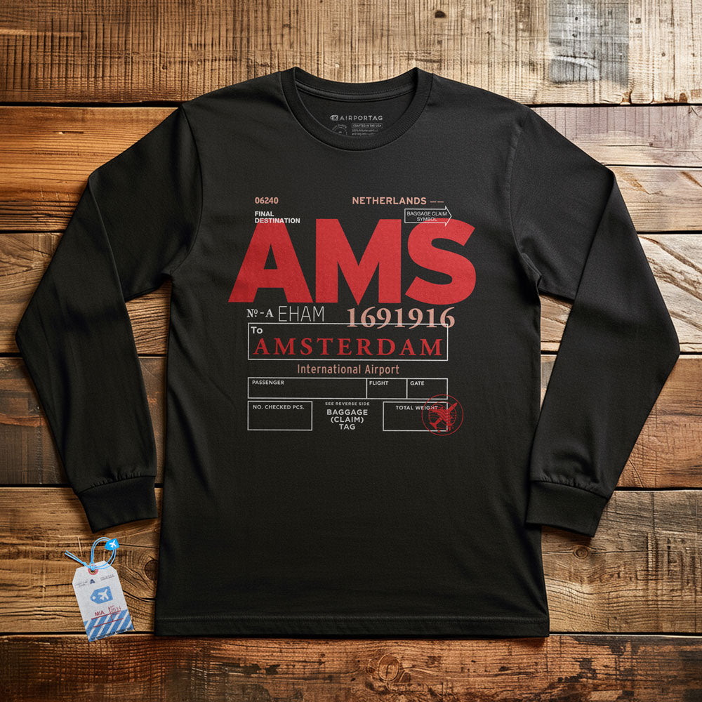 AMS Code - Long Sleeve T-Shirt