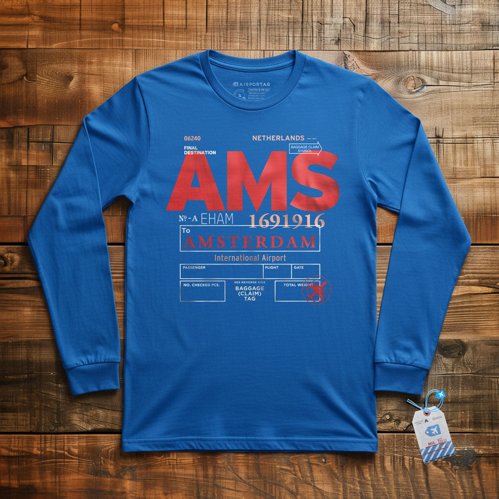 AMS Code - Long Sleeve T-Shirt