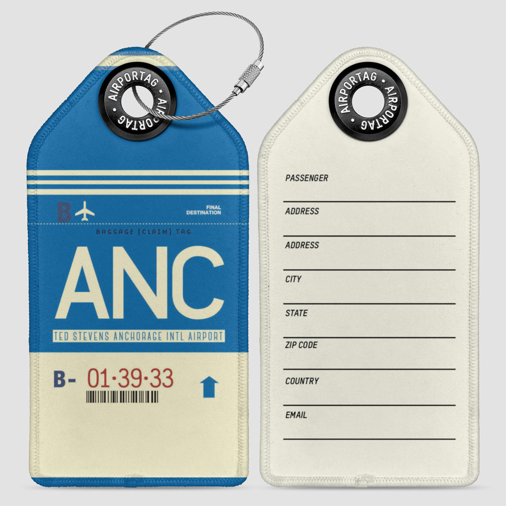 ANC - Étiquette de bagage