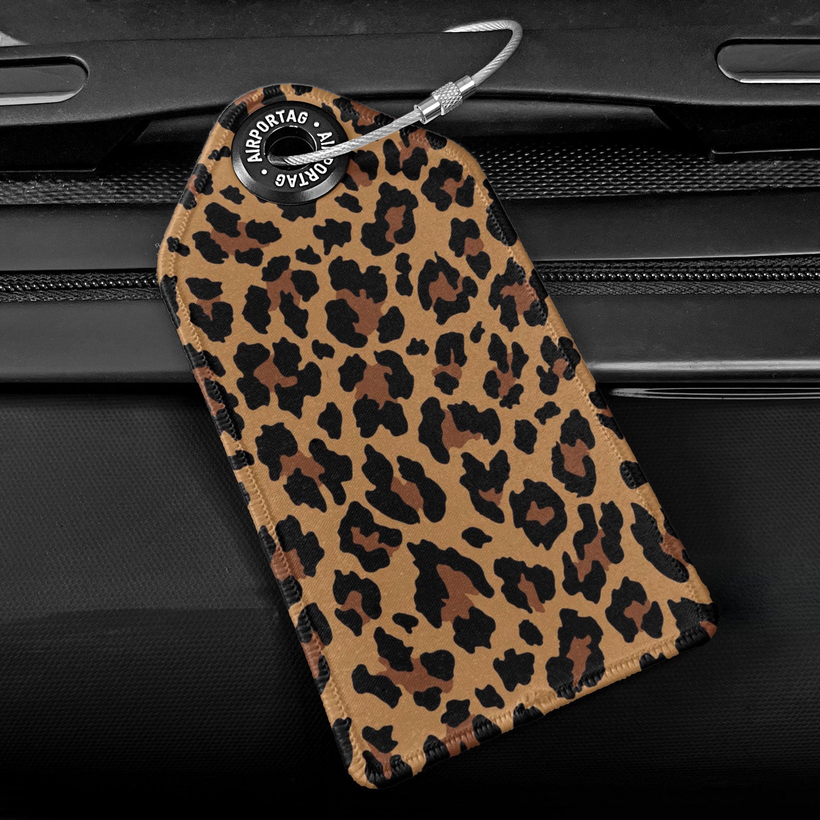 Animal Print Feline - Luggage Tag