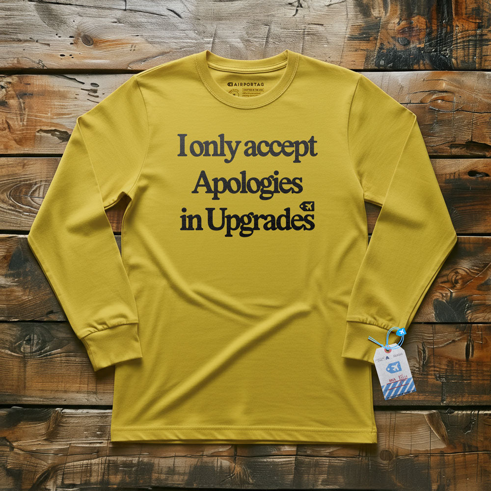 Apologies Upgrade - Long Sleeve T-Shirt