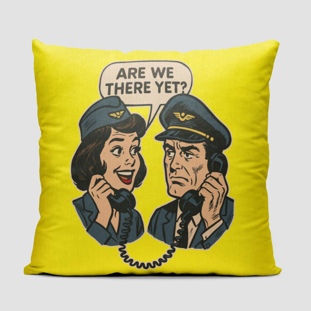 Are We There Yet? - Throw Pillow