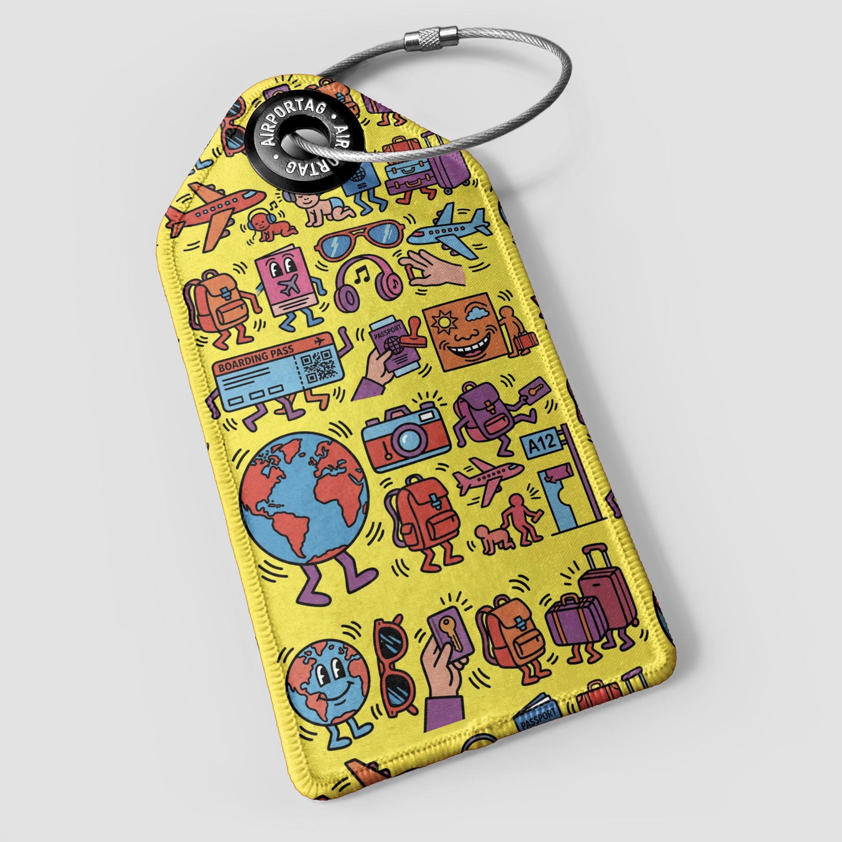 Art New Fun - Luggage Tag