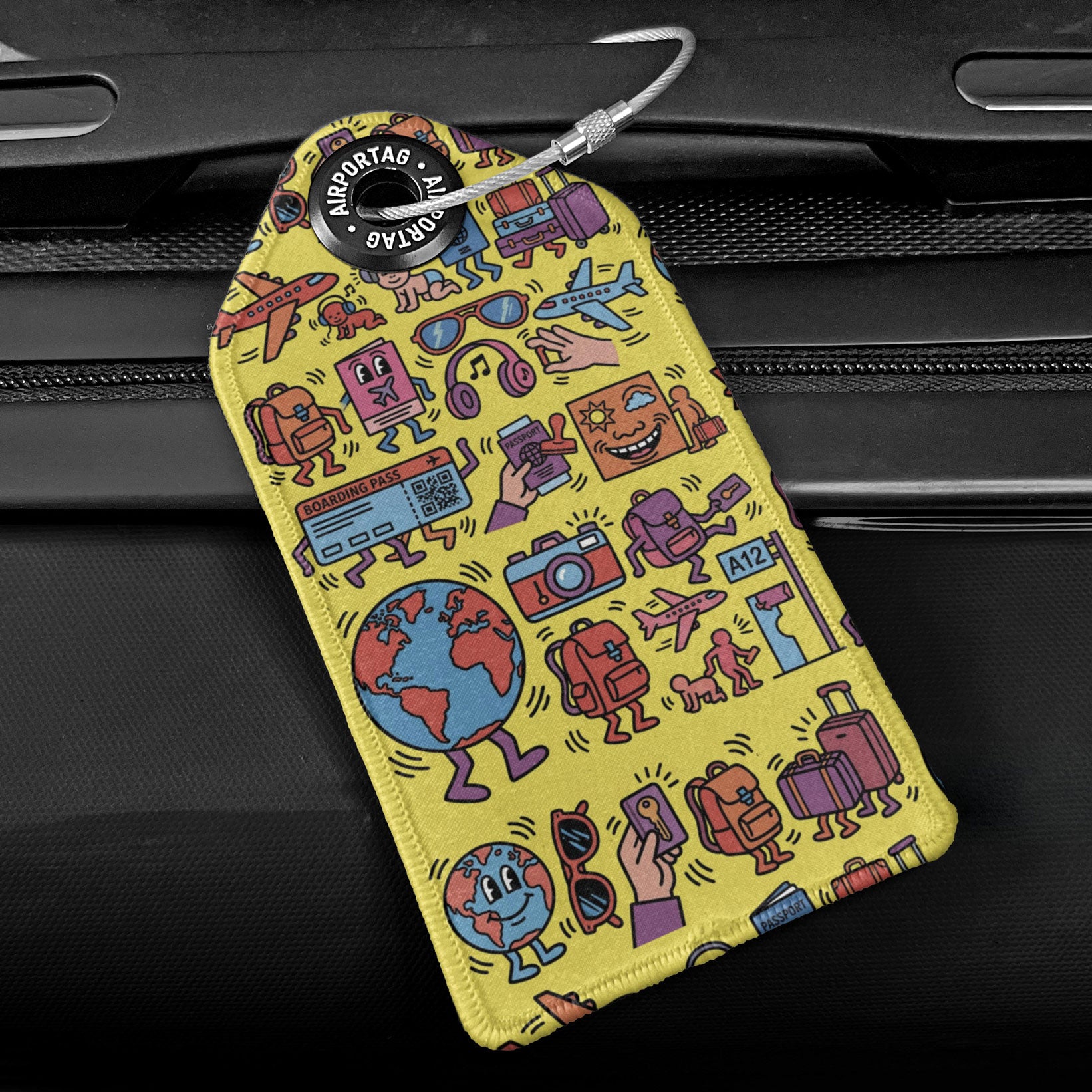 Art New Fun - Luggage Tag