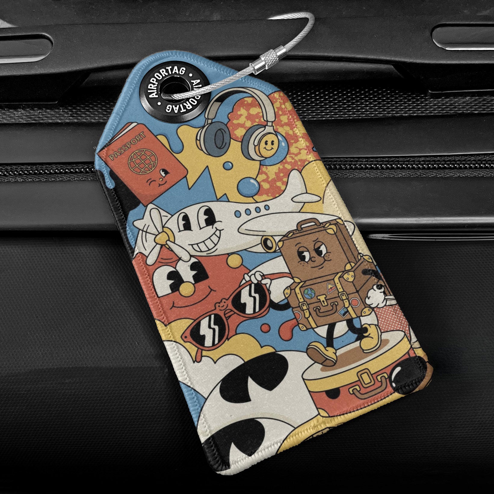 Art Travel Party Fun - Luggage Tag