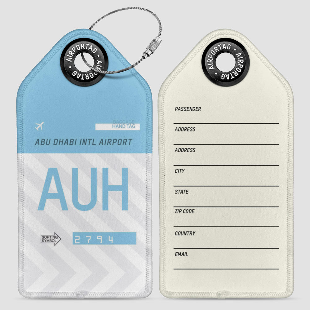 AUH - Luggage Tag