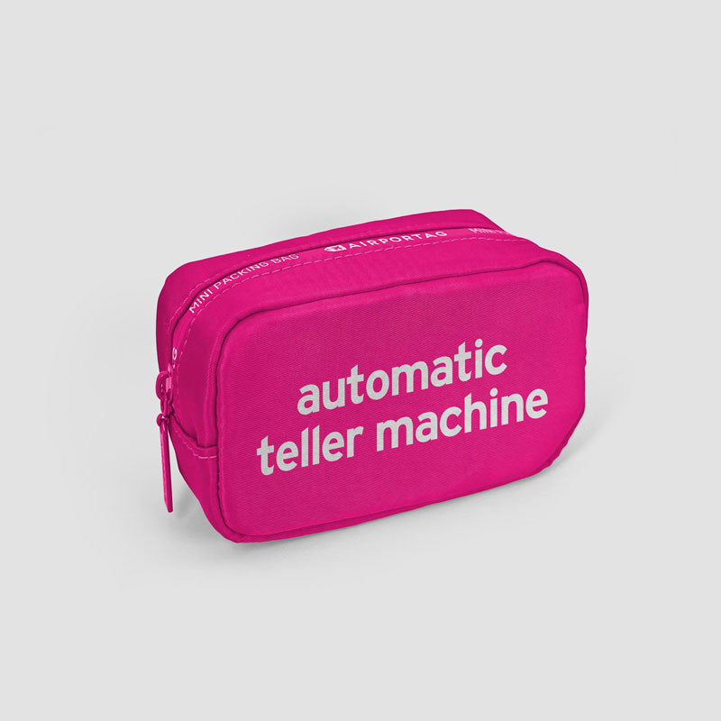 Automatic Teller Machine - Mini Packing Bag