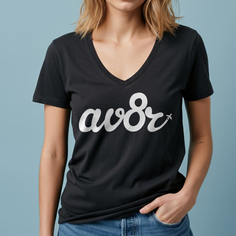 AV8R - Women's V-Neck T-Shirt