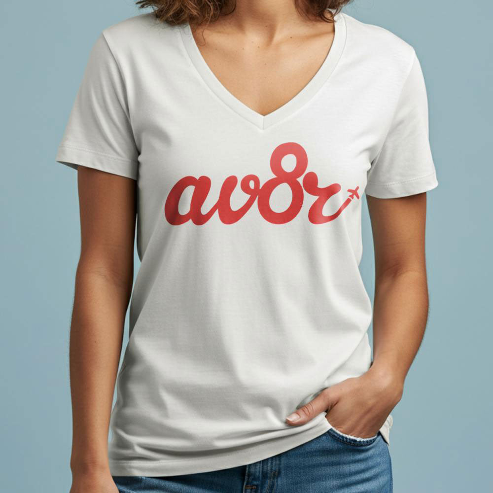 AV8R - Women's V-Neck T-Shirt