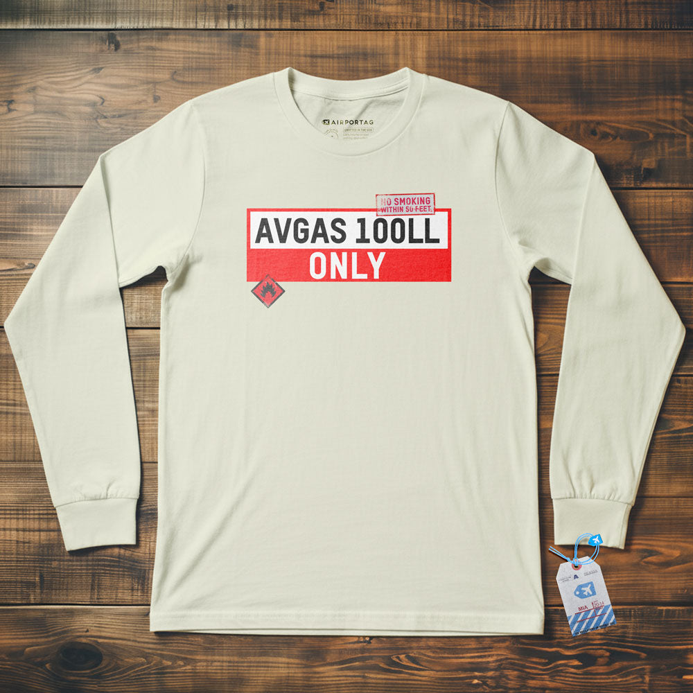 AVGAS 100LL - Long Sleeve T-Shirt