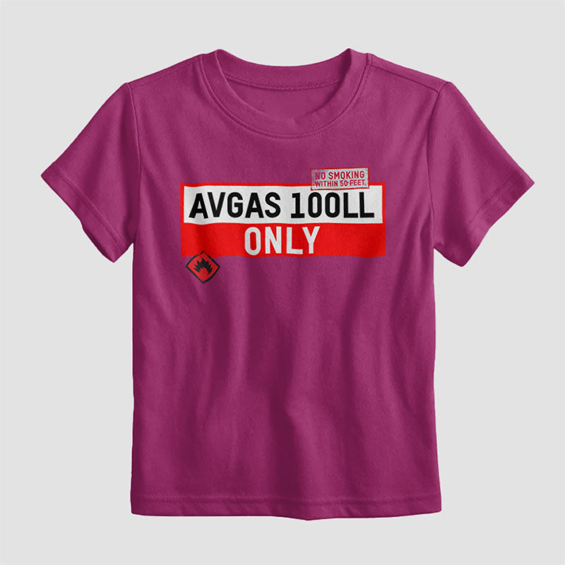 AVGAS 100LL - Kids T-Shirt