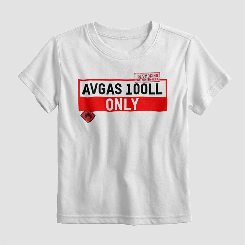 AVGAS 100LL - Kids T-Shirt