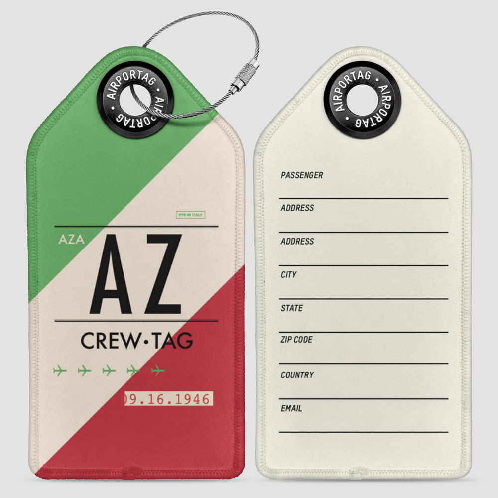AZ - Luggage Tag
