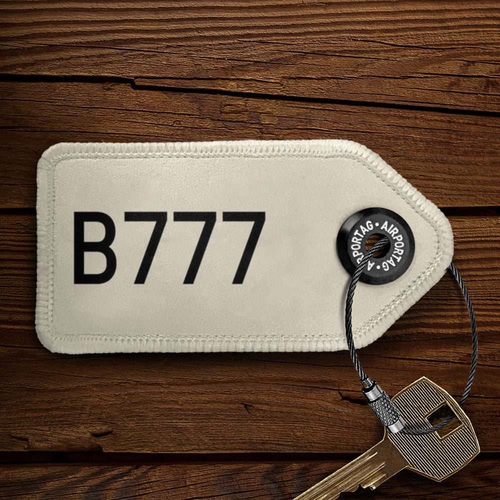 B777 - Tag Keychain